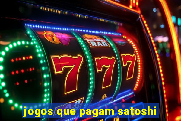 jogos que pagam satoshi